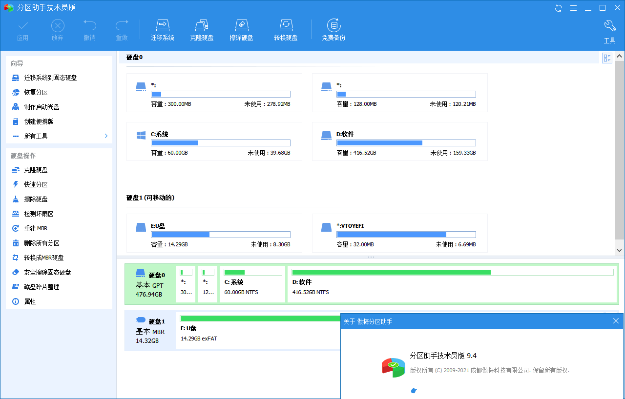 分区助手技术员v9.15.0专属版-白芸资源网