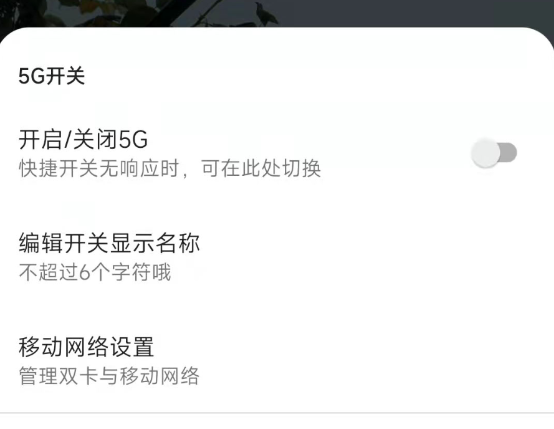 手机5G网开关 2.0.2-白芸资源网