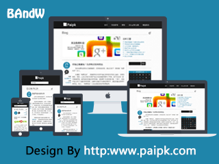 Html5+css3 zblog php响应式博客模板黑和白的主题BAndW-白芸资源网