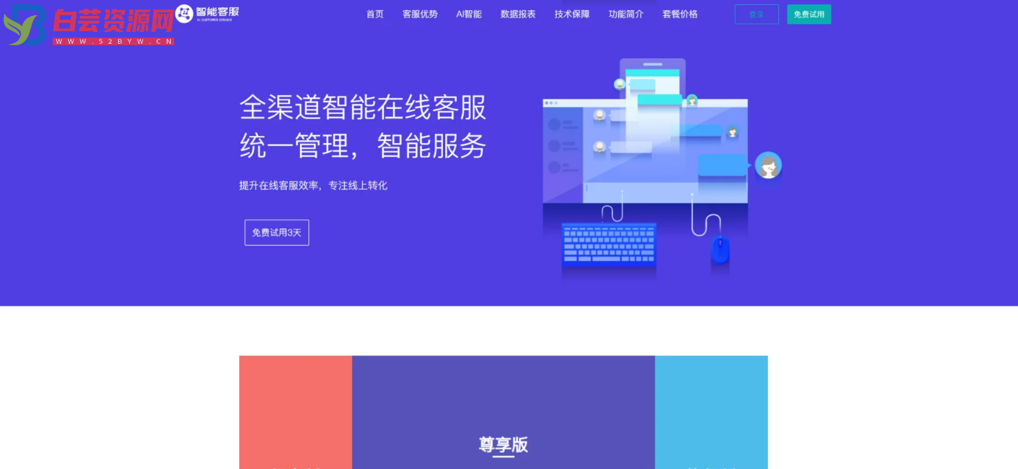 【优选源码】20国语言在线客服/AI智能客服-白芸资源网
