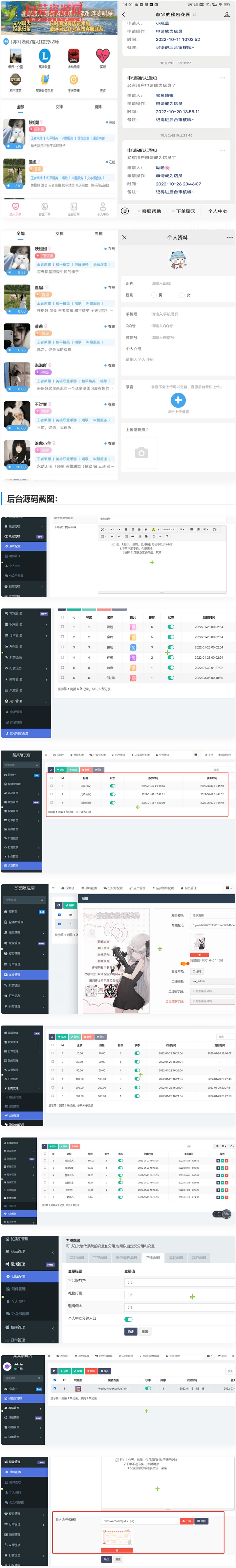 【陪玩修复版】 价值18500元的最新商业版游戏陪玩语音聊天系统源码-白芸资源网