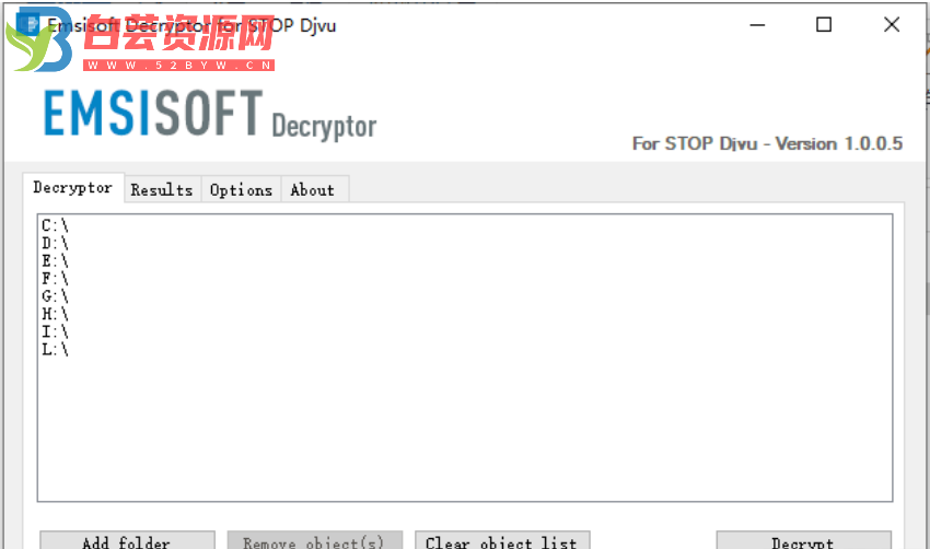 STOPDecrypter 1.0.0.5 主流勒索病毒解密器！-白芸资源网