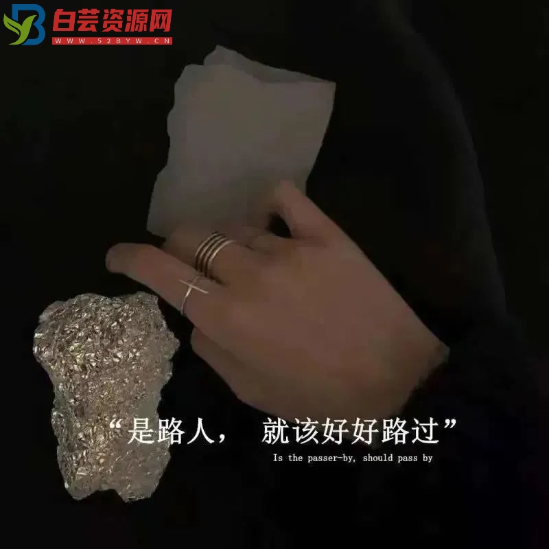 满是遗憾意难平的文案-白芸资源网